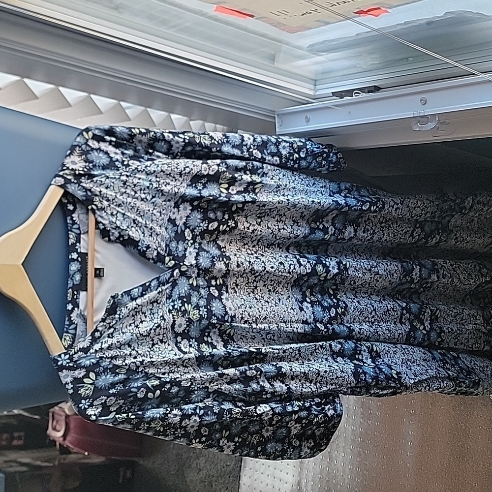 Floral print dress from Lane Bryant